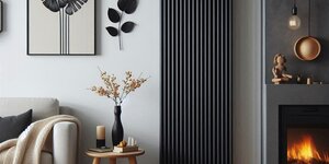 Hoe een zwarte radiator je ruimte kan transformeren