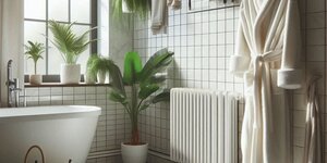 Distribution efficace de la chaleur avec un radiateur de salle de bain
