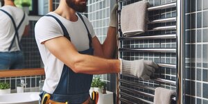 Installation de radiateur sèche-serviettes : le faire soi-même ou externaliser ?