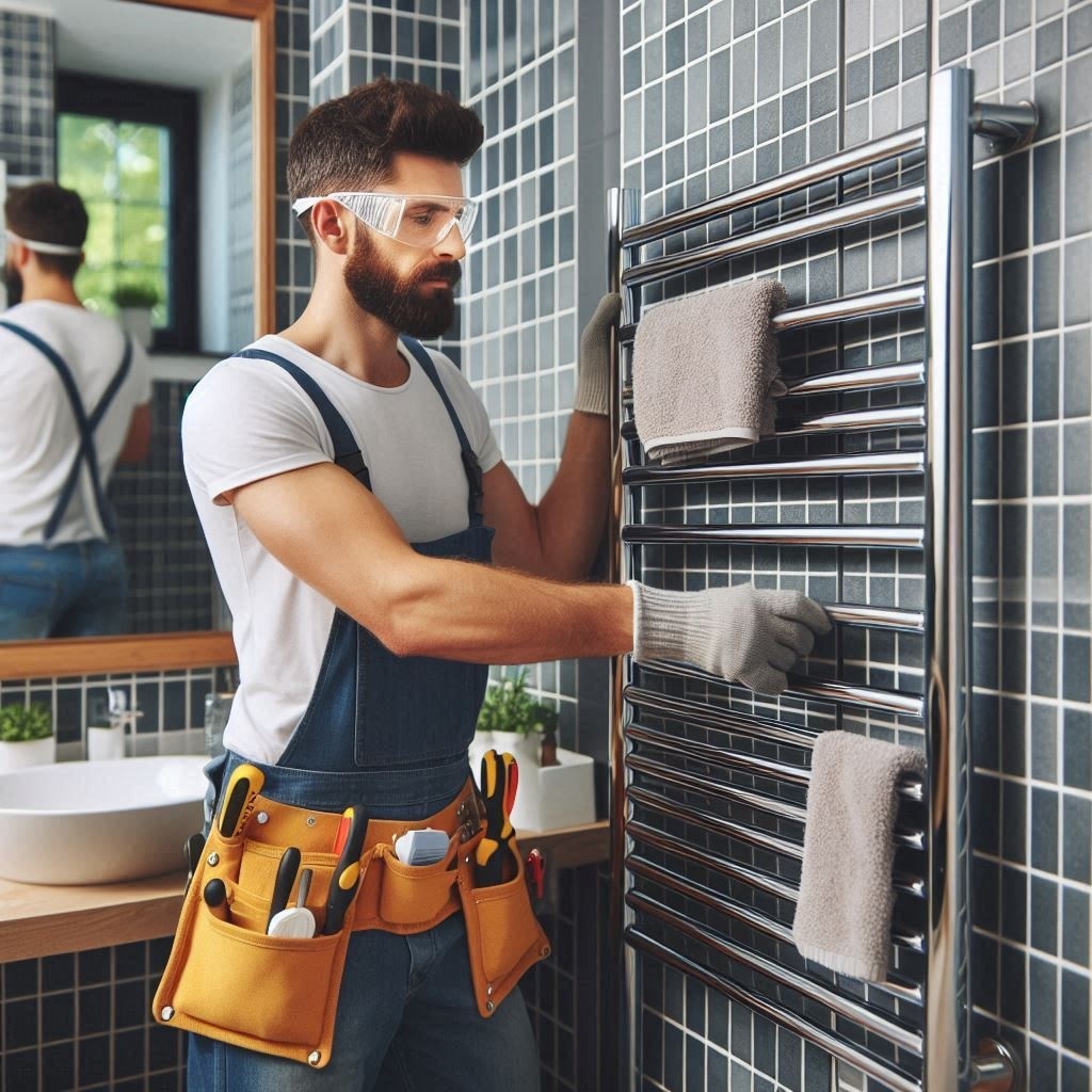 Installation de radiateur sèche-serviettes : le faire soi-même ou externaliser ?