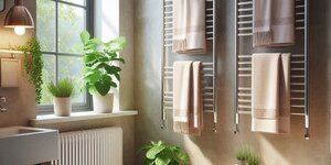 Économiser de l'énergie avec un radiateur porte-serviettes
