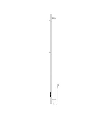 Oppio Sèche-serviettes électrique à tige E-Stick - Blanc (Ral 9016) - 75 Watt