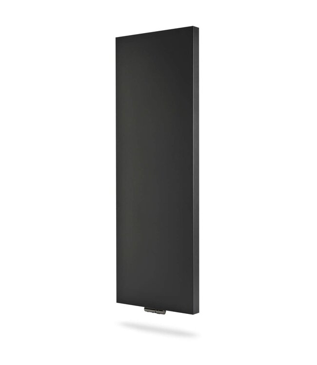  180x40 cm Type 22 - 2293 Watts - ECA Hybrid Radiateur vertical à façade plate - Noir mat (Ral 9005)