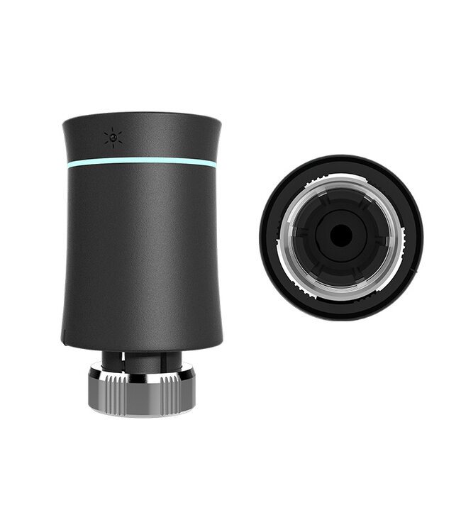  Oppio Smart WiFi-Thermostaatknop met App functie - Kleur Zwart