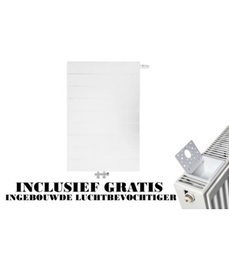 ECA 90x60 cm Type 22 - 1760 watts - ECA Radiateur à panneaux Compact 8 rainures - Blanc (Ral 9016)
