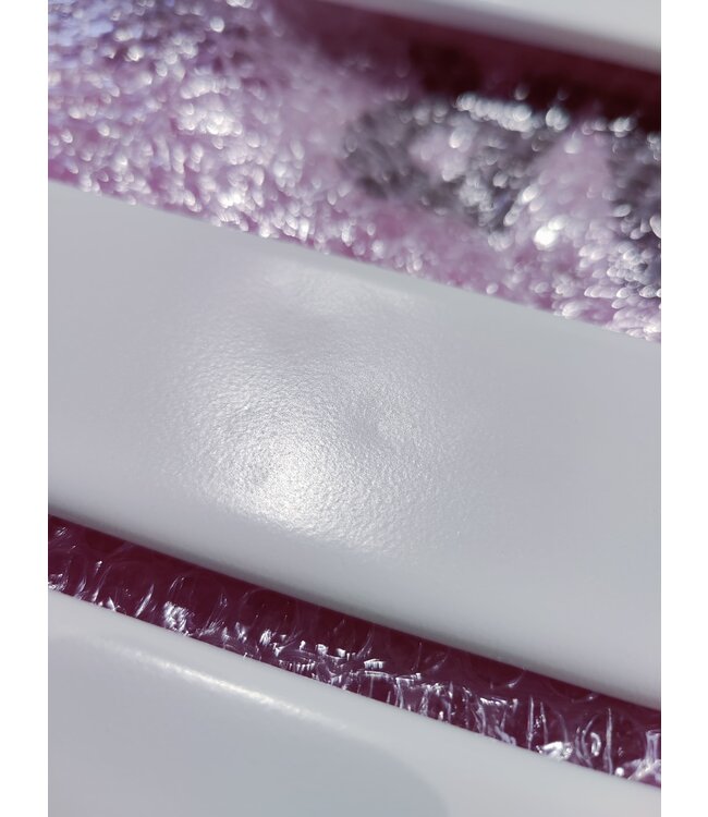  Sortie #125 140x50 cm - 840 watts - Radiateur sèche-serviettes Oppio Elite - Blanc (Ral 9016)