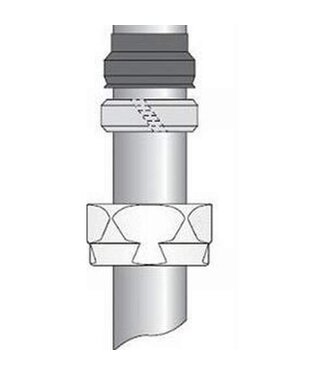 Jaga Jaga knelkoppeling 3/4" x 16/2 mm VPE/Alu of AKB/PEX