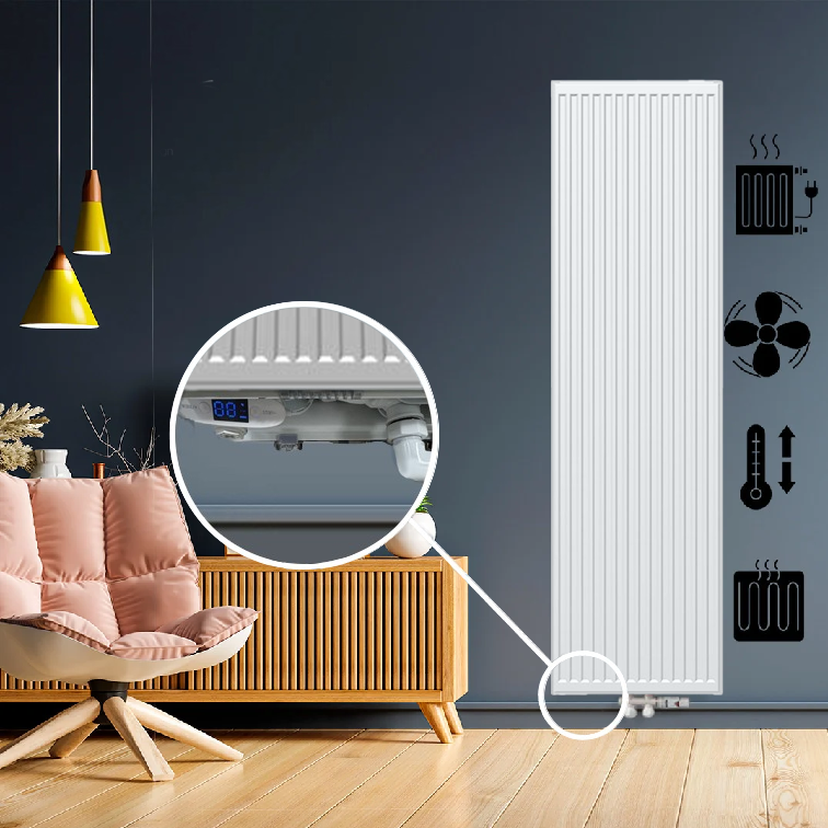 Hoe werkt een hybride radiator?