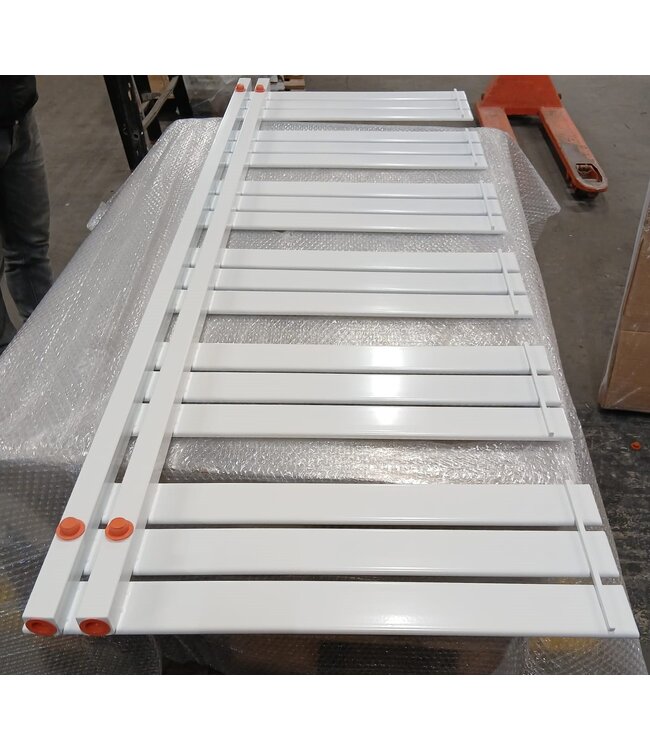  Outlet #132 - 164x60 cm - 1122 Watt - Oppio Elite Handdoekradiator - Wit (Ral 9016)