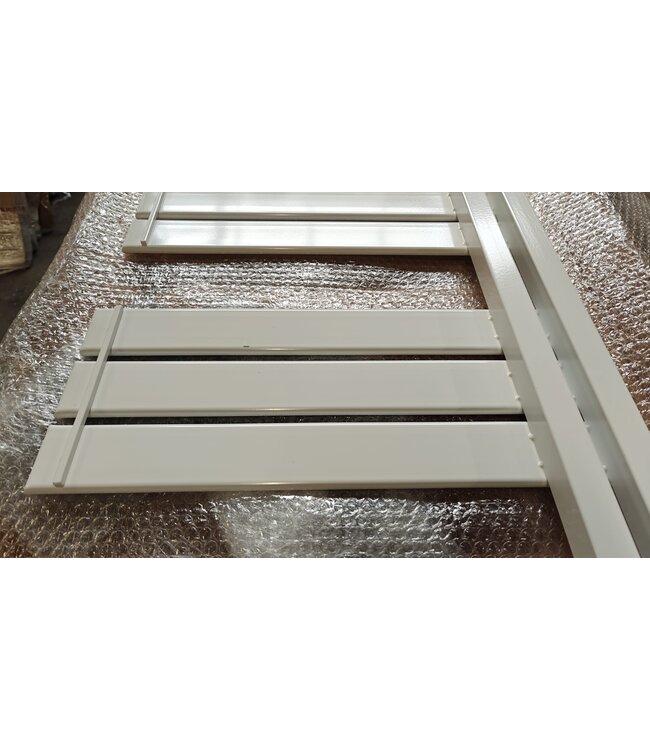  Outlet #135 - 140x50 cm - 840 Watt - Oppio Elite Handdoekradiator - Wit (Ral 9016)