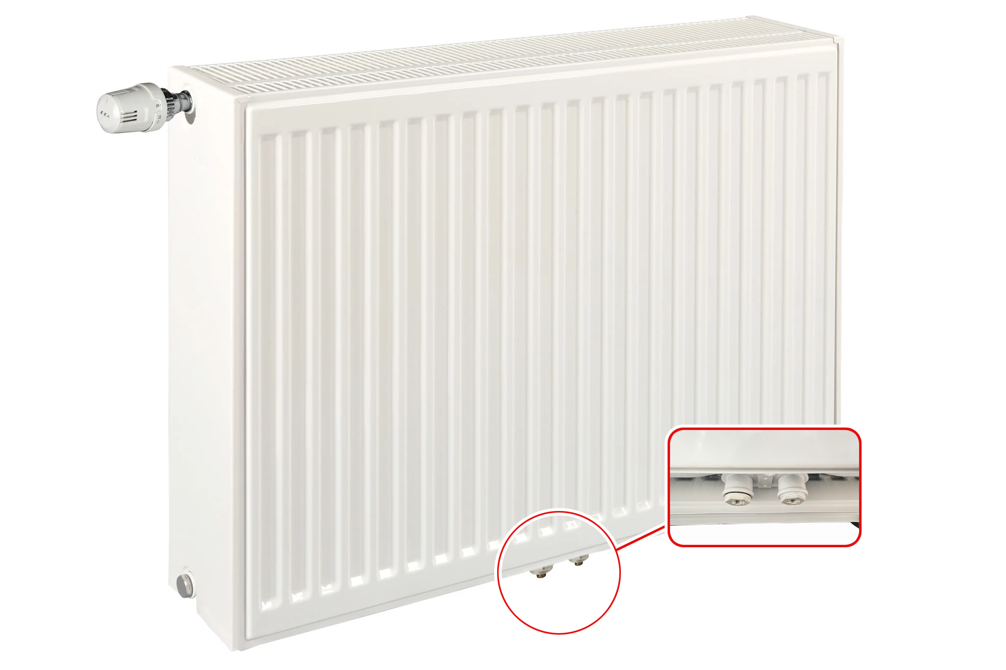 Oppio Compact 8 paneelradiator T33 H60xB120 - 3818 Watt - kopen