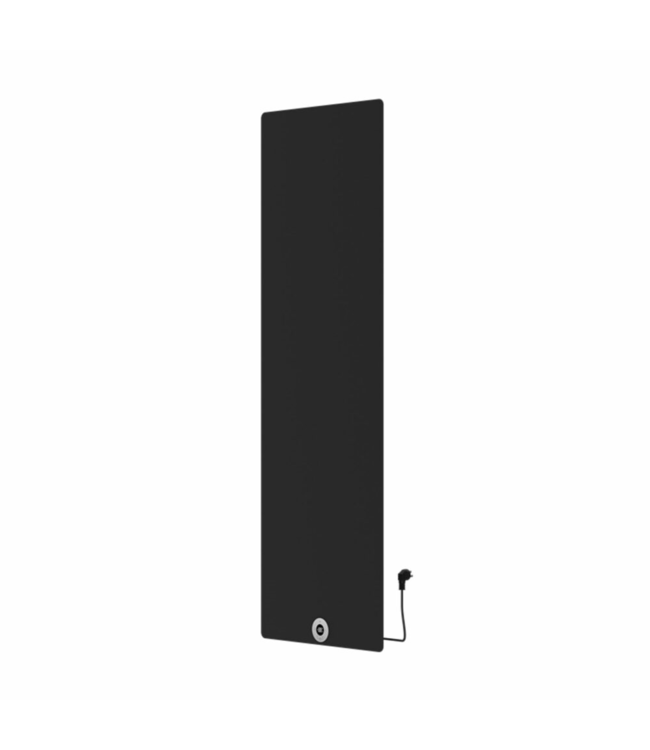  Outlet #155 -180x60 cm - E-panel elektrische radiator 1200 Watt - Mat Zwart
