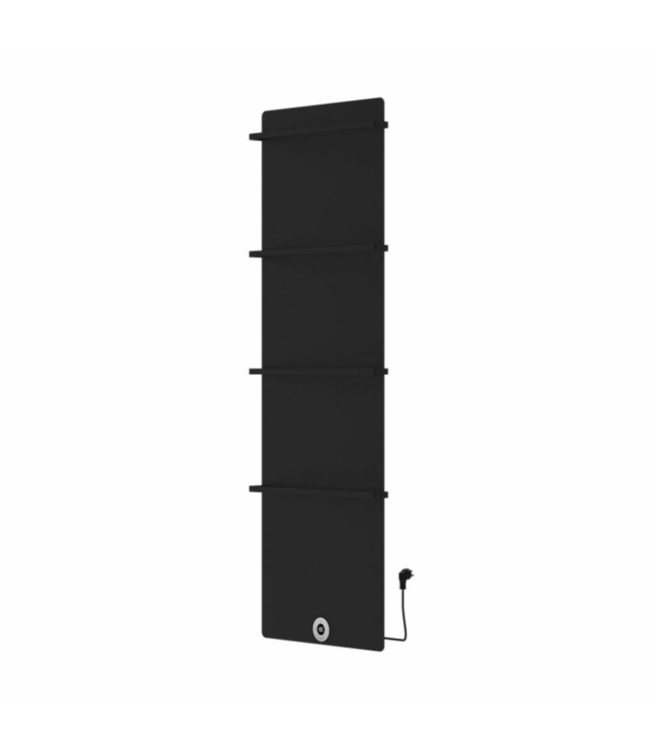  Outlet #155 -180x60 cm - E-panel elektrische radiator 1200 Watt - Mat Zwart