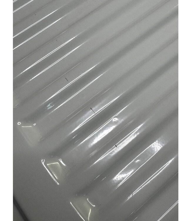  Outlet #159 - 50x80 cm Type 33 - 2203 Watt - ECA Paneelradiator Compact 8 geribbelde voorzijde - Wit (Ral 9016)