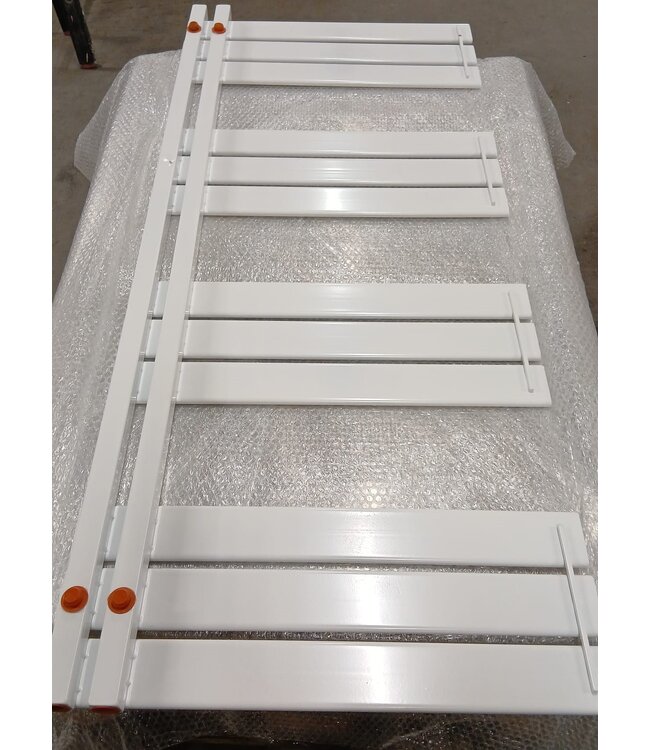  Sortie #187 - 140x60 cm - 983 watts - Radiateur sèche-serviettes Oppio Elite - Blanc (Ral 9016)