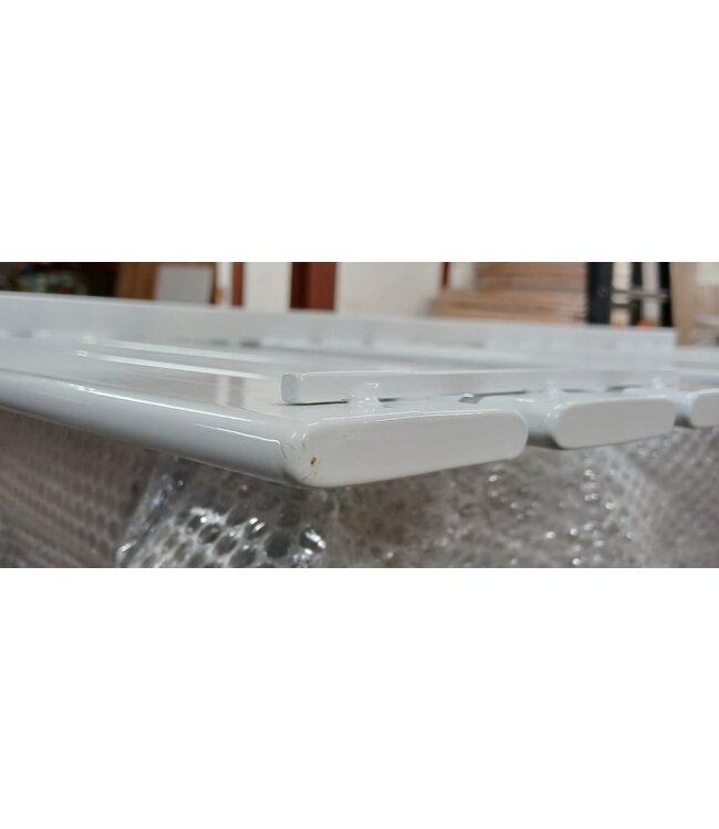  Outlet #187 - 140x60 cm - 983 Watt - Oppio Elite Handdoekradiator - Wit (Ral 9016)
