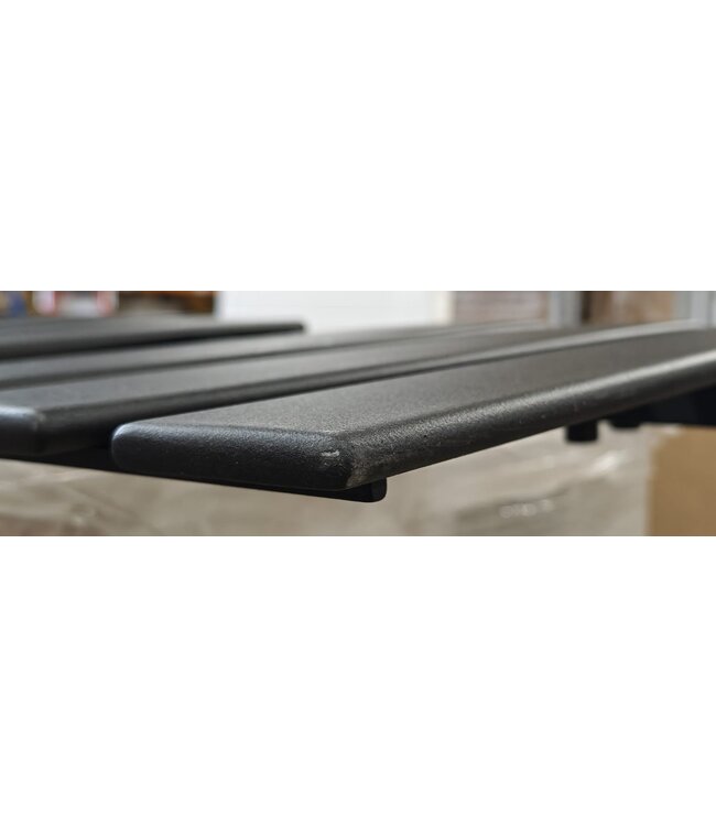  Sortie #188 - 115x40 cm - 600 watts - Radiateur sèche-serviettes Oppio Elite - Noir mat (Ral 9005)