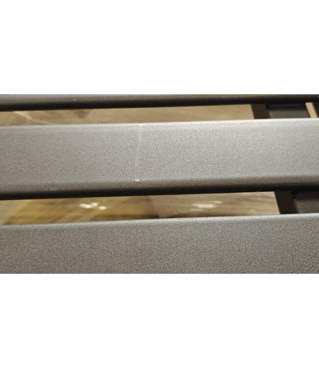  Sortie #188 - 115x40 cm - 600 watts - Radiateur sèche-serviettes Oppio Elite - Noir mat (Ral 9005)