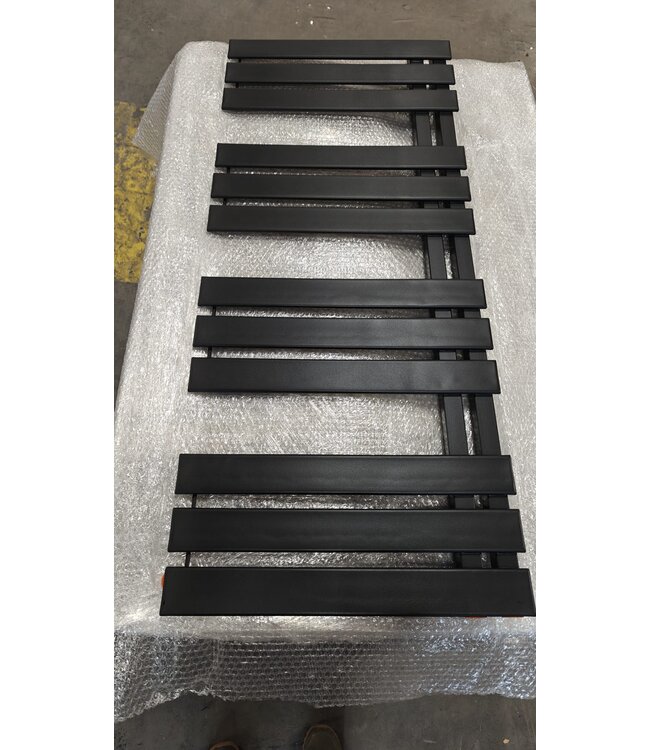 Outlet #191 - 115x50 cm - 723 Watt - Oppio Elite handdoekradiator - Zwart (RAL 9005)