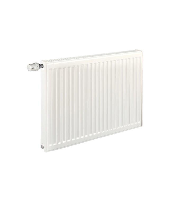  40x60 cm Type 11 - 476 Watt - Oppio Paneelradiator met 6 aansluitingen - geribbelde voorzijde - Wit (Ral 9016)