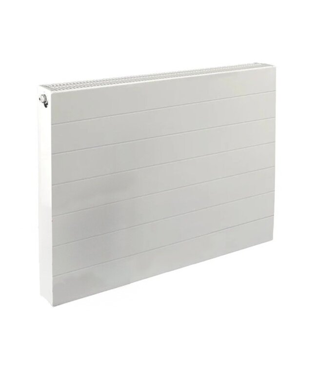  40x60 cm Type 11 - 476 Watts - Radiateur panneau Oppio  6 connexions - façade rainurée - Blanc (Ral 9016)