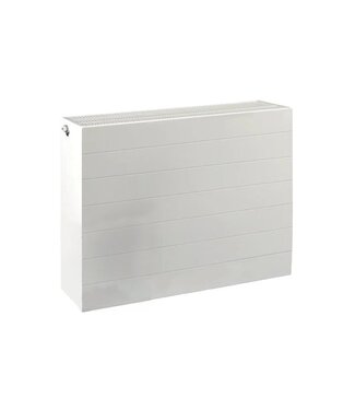 Oppio 50x80 cm Type 33 - 1967 Watt - Oppio radiateur à panneaux avec 6 raccords - face avant rainurée - Blanc (RAL 9016)