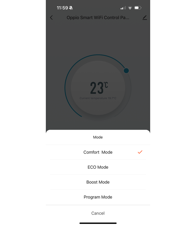  180x60 cm - Oppio ECO Digital WiFi Wit (Ral 9016) elektrische handdoekradiator