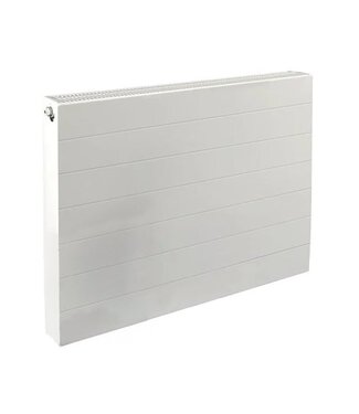 Oppio 40x80 cm Type 11 - 634 Watt - Oppio Paneelradiator met 6 aansluitingen - gegroefde voorzijde - Wit (RAL 9016)