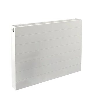 Oppio 90x40 cm Type 11 - 644 Watt - Oppio radiateur à panneaux avec 6 raccords - face avant rainurée - Blanc (RAL 9016)