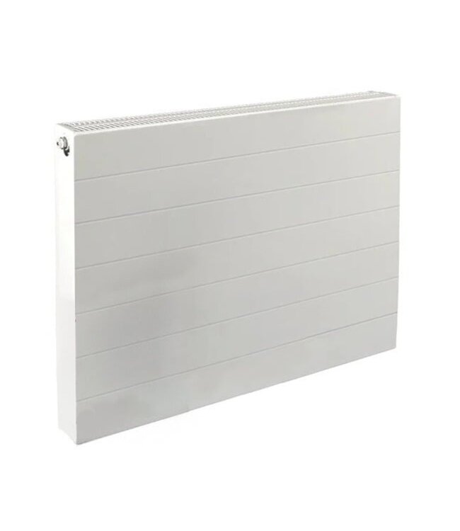 90x40 cm Type 11 - 644 Watt - Oppio radiateur à panneaux avec 6 raccords - face avant rainurée - Blanc (RAL 9016)