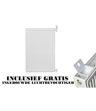 Oppio 90x40 cm Type 22 - 1167 Watt - Oppio Paneelradiator met 6 aansluitingen - geribbelde voorzijde - Wit (RAL 9016) Oppio 90x40 cm Type 22 - 1167 Watt - Oppio Paneelradiator met 6 aansluitingen - geribbelde voorzijde - Wit (RAL 9016)