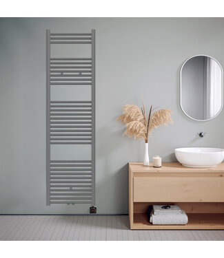 Oppio 180x50 cm - Oppio Smart WiFi Antraciet elektrische handdoekradiator Oppio 180x50 cm - Oppio Smart WiFi Antraciet elektrische handdoekradiator