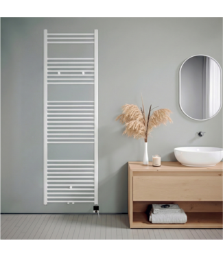Oppio 180x60 cm - Oppio Future Wit (Ral 9016) elektrische Handdoekradiator 1214 Watt Oppio 180x60 cm - Oppio Future Wit (Ral 9016) elektrische Handdoekradiator 1214 Watt