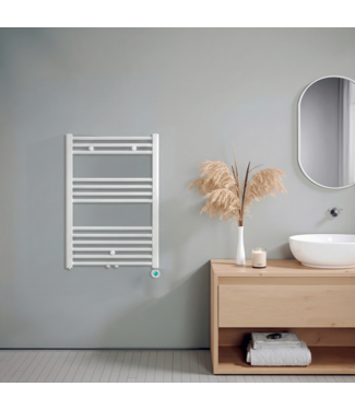Oppio 80x60 cm – Radiateur sèche-serviettes électrique Oppio ECO Digital WiFi – Blanc (RAL 9016) Oppio 80x60 cm – Radiateur sèche-serviettes électrique Oppio ECO Digital WiFi – Blanc (RAL 9016)