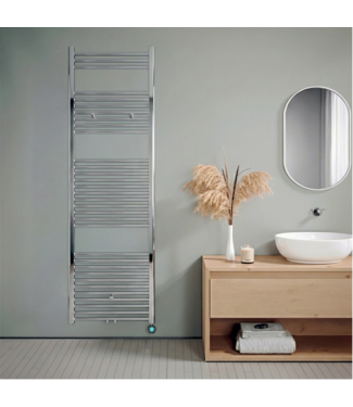 Oppio 180x60 cm – Radiateur sèche-serviettes électrique WiFi Oppio ECO Digital – Anthracite (RAL 7016) Oppio 180x60 cm – Radiateur sèche-serviettes électrique WiFi Oppio ECO Digital – Anthracite (RAL 7016)