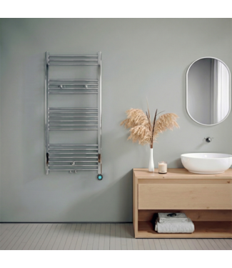 Oppio 120x60 cm - Radiateur sèche-serviettes électrique Oppio ECO Digital Chrome Oppio 120x60 cm - Radiateur sèche-serviettes électrique Oppio ECO Digital Chrome