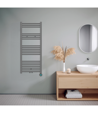 Oppio 120x50 cm - Oppio ECO Digital Antraciet elektrische handdoekradiator Oppio 120x50 cm - Oppio ECO Digital Antraciet elektrische handdoekradiator