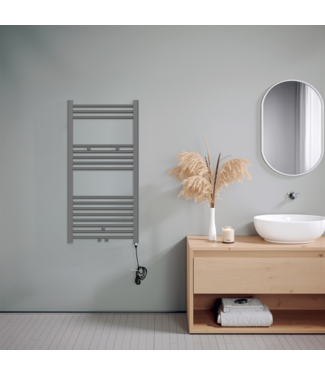 Oppio 100x50 cm - Oppio E-Basis Mat Antraciet (Ral 7016) elektrische Handdoekradiator 564 Watt Oppio 100x50 cm - Oppio E-Basis Mat Antraciet (Ral 7016) elektrische Handdoekradiator 564 Watt