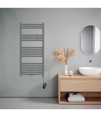 Oppio 120x60 cm - Oppio E-Basis Mat Antraciet (Ral 7016) elektrische Handdoekradiator 794 Watt Oppio 120x60 cm - Oppio E-Basis Mat Antraciet (Ral 7016) elektrische Handdoekradiator 794 Watt