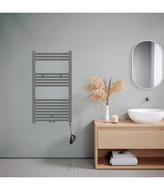 Oppio 100x60 cm - Oppio E-Basis Mat Antraciet (Ral 7016) elektrische Handdoekradiator 667 Watt Oppio 100x60 cm - Oppio E-Basis Mat Antraciet (Ral 7016) elektrische Handdoekradiator 667 Watt