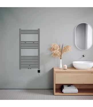 Oppio 100x50 cm - Oppio Future Antraciet (Ral 7016) elektrische Handdoekradiator 564 Watt Oppio 100x50 cm - Oppio Future Antraciet (Ral 7016) elektrische Handdoekradiator 564 Watt