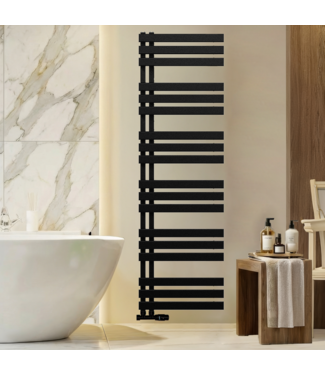 Oppio 164x50 cm - 956 Watt - Oppio Elite Handdoekradiator - Mat Zwart (Ral 9005) Oppio 164x50 cm - 956 Watt - Oppio Elite Handdoekradiator - Mat Zwart (Ral 9005)