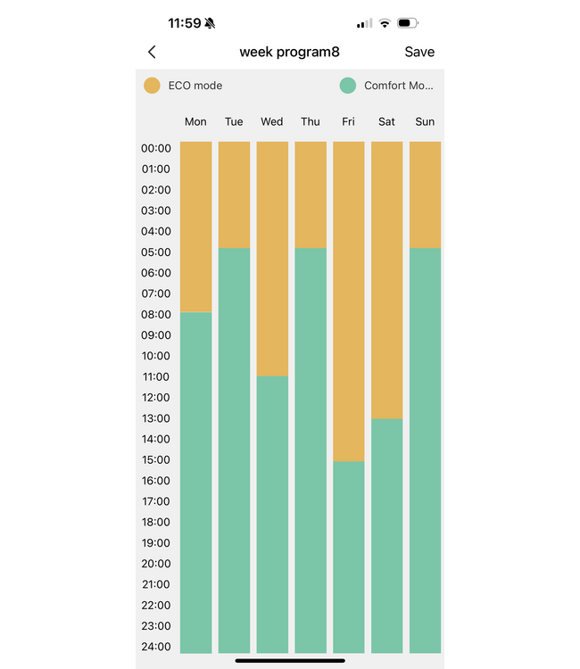  180x50 cm - Oppio Smart WiFi Mat Zwart elektrische handdoekradiator (Ral 9005)