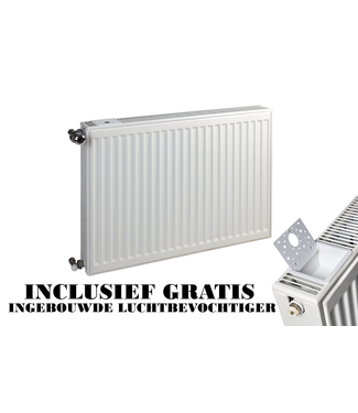 Oppio 30x40 cm Type 22 - 471 Watt - Oppio Paneelradiator Compact 6 geribbelde voorzijde - Wit (Ral 9016) Oppio 30x40 cm Type 22 - 471 Watt - Oppio Paneelradiator Compact 6 geribbelde voorzijde - Wit (Ral 9016)