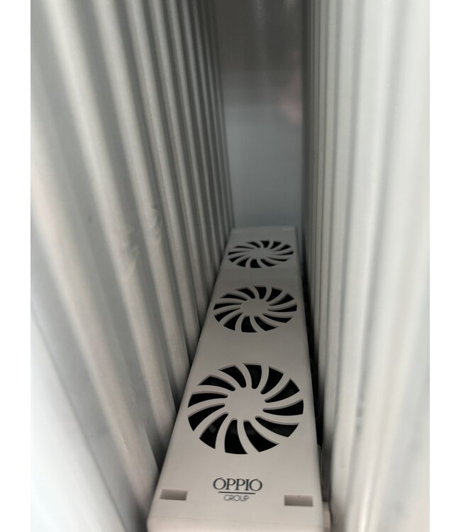  180x50 cm Type 22 - 2865 Watt - Duo Hybride Verticale radiator met Wifi functie - geribbelde voorzijde - Wit (Ral 9016)