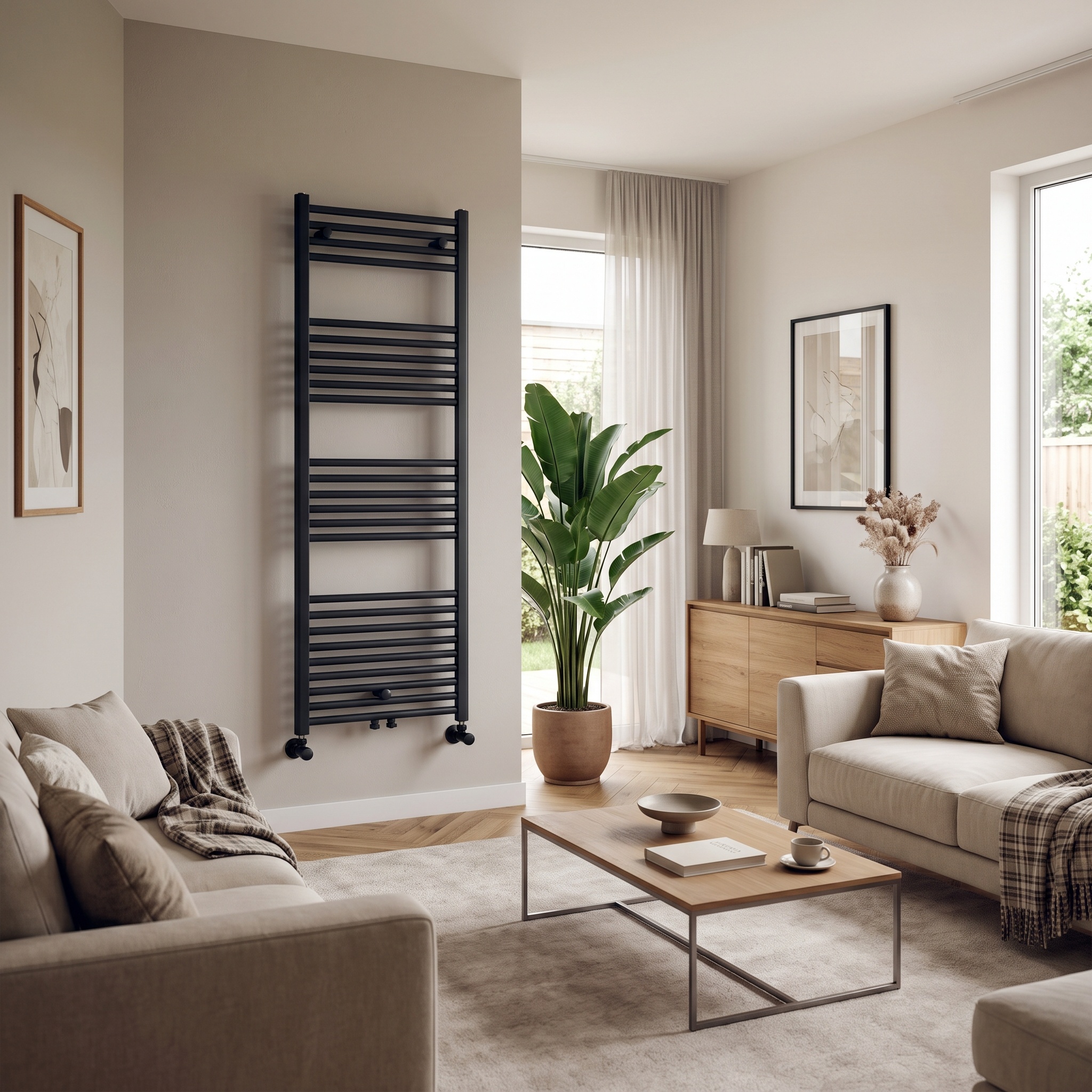 Hybride handdoekradiator: sneller een warme badkamer