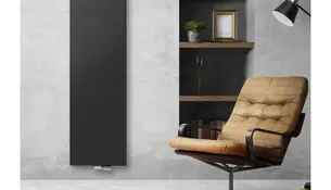 Vlakke verticale radiatoren