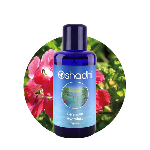 OSHADHI AROMATHERAPY Geranium  Hydrolaat Bio