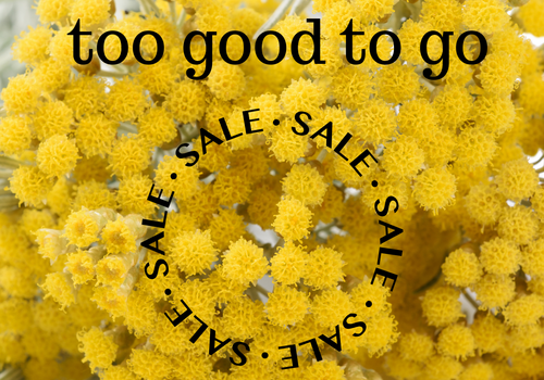 TOO GOOD TO GO - SALE 50% korting