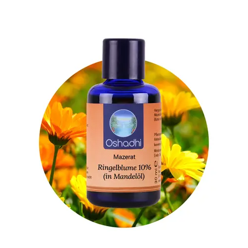 OSHADHI AROMATHERAPY Calendula 10% (in Zoete Amandel olie)